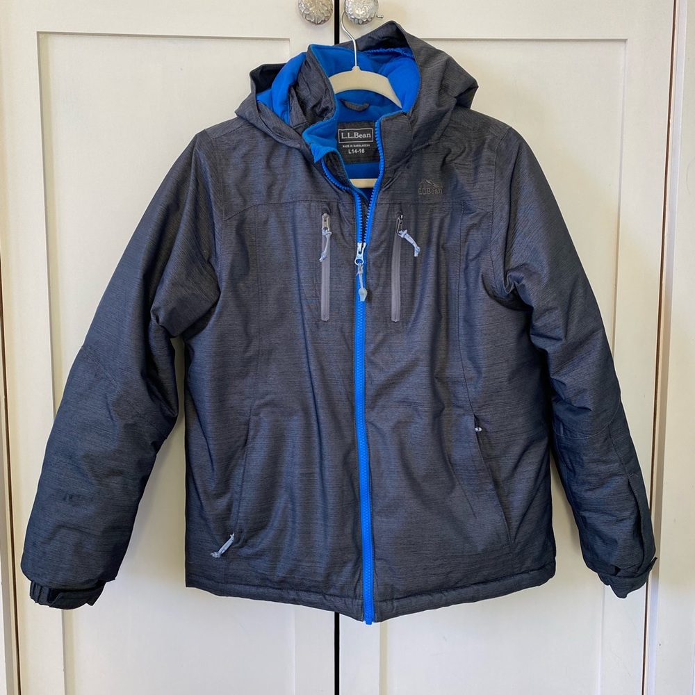 L.L. Bean Kids Summit waterproof Ski Jacket